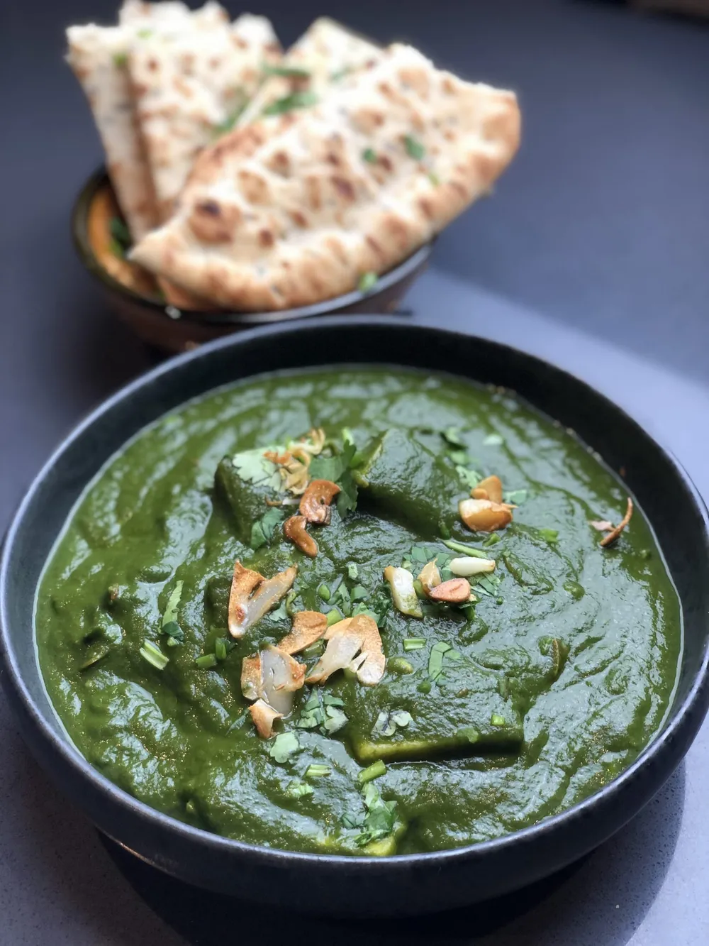 Lasooni Palak Paneer