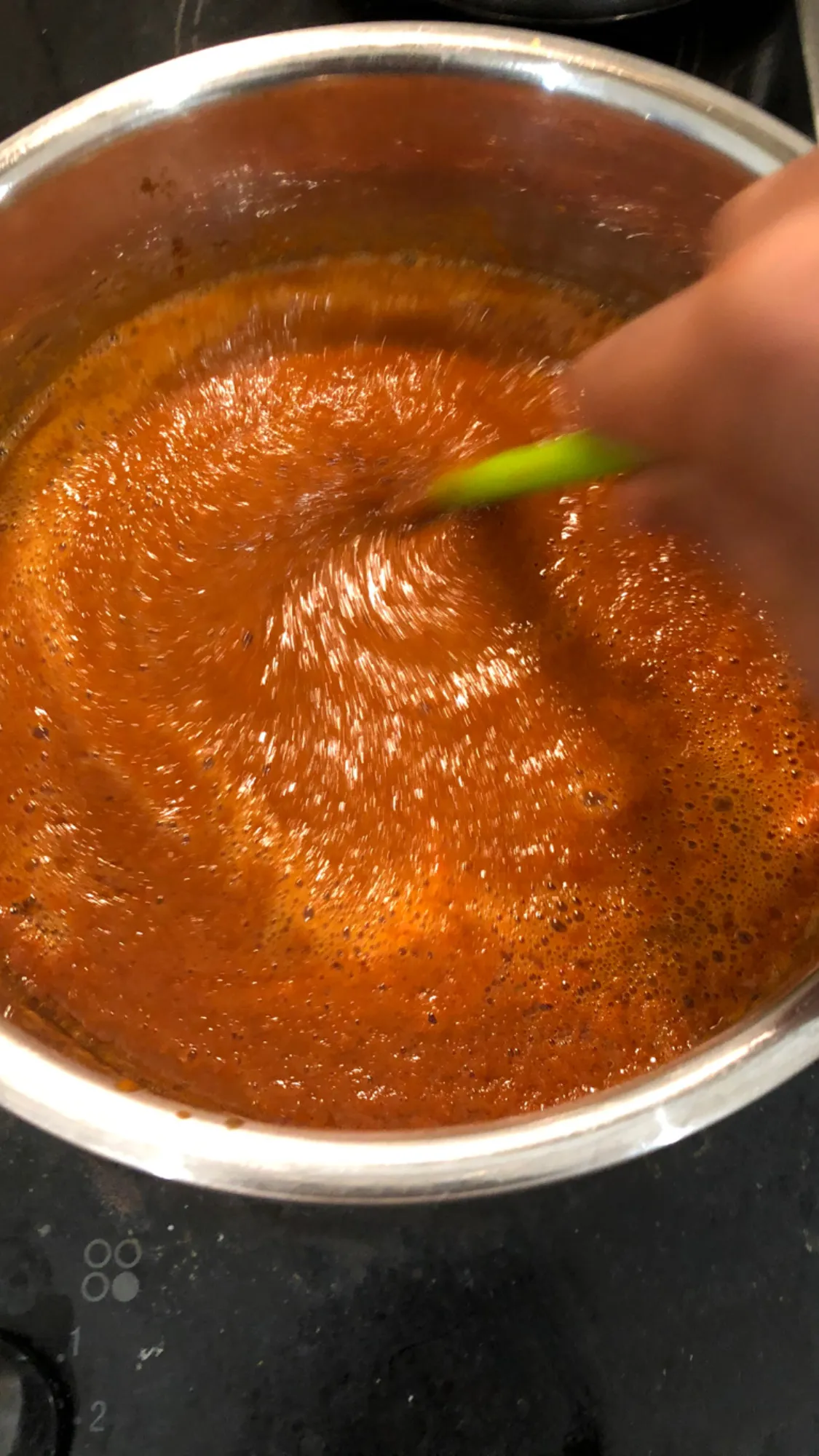 Blended adobo sauce